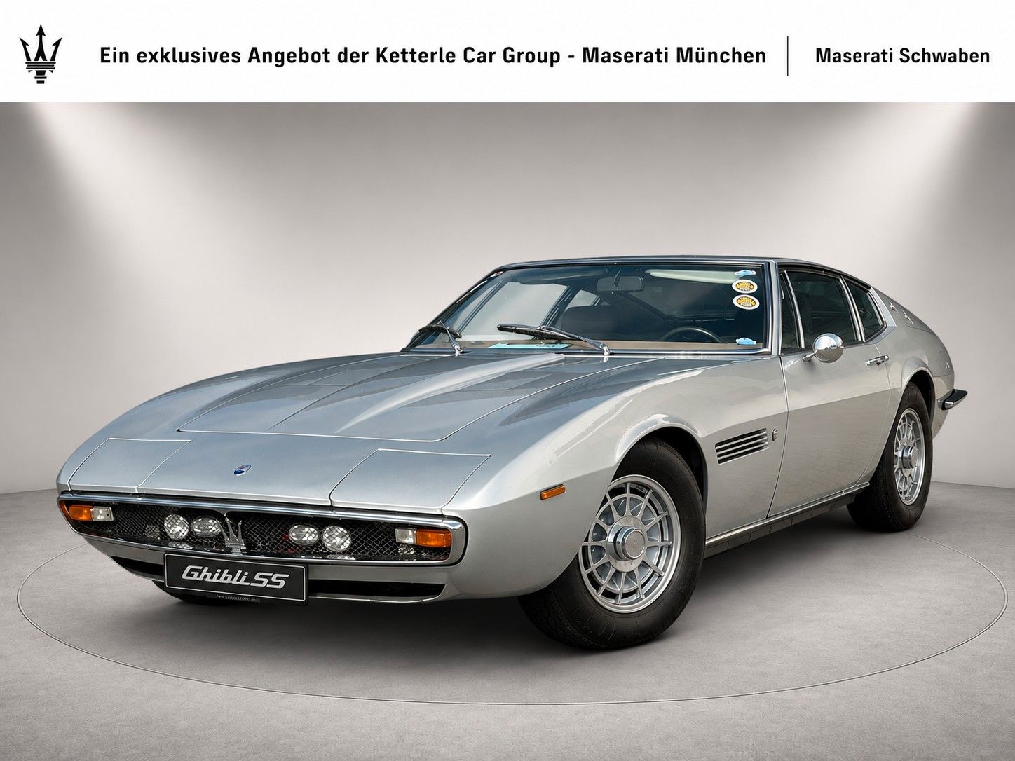 Maserati Ghibli SS aus 1969, Matching Numbers, TÜV NEU