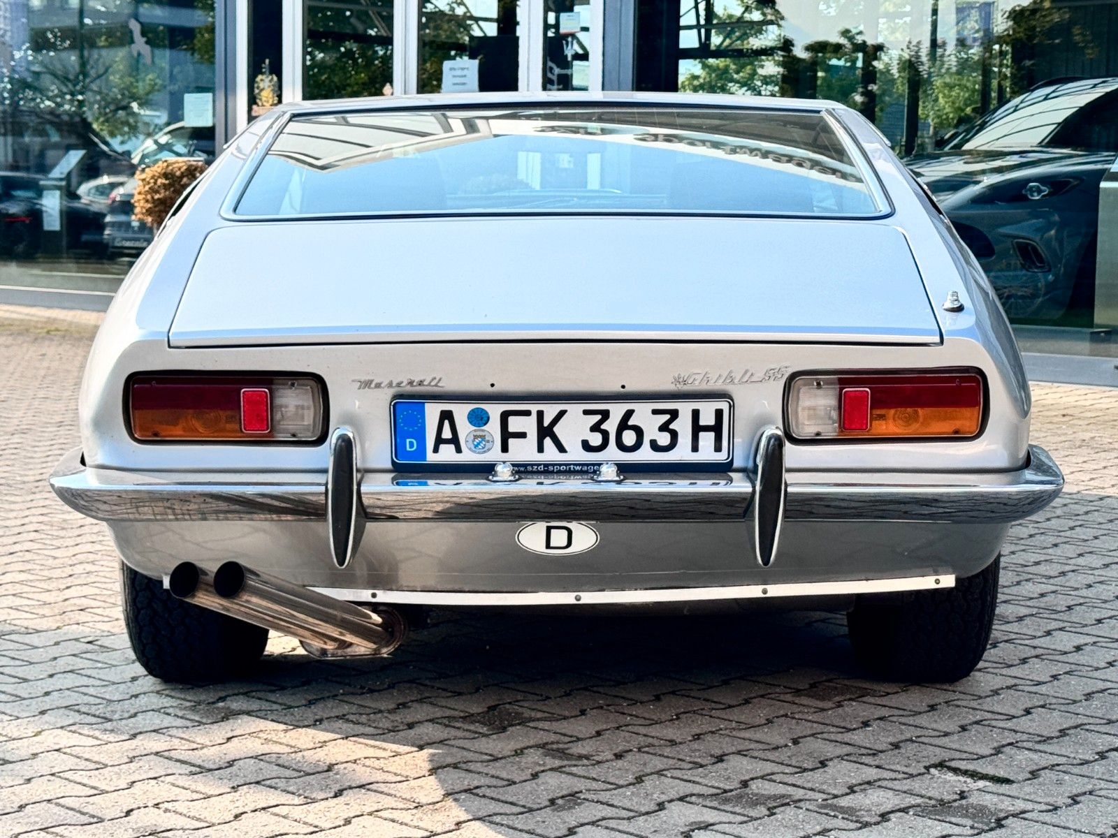 Fahrzeugabbildung Maserati Ghibli SS, Matching Numbers, EUROPAAUSFÜHRUNG