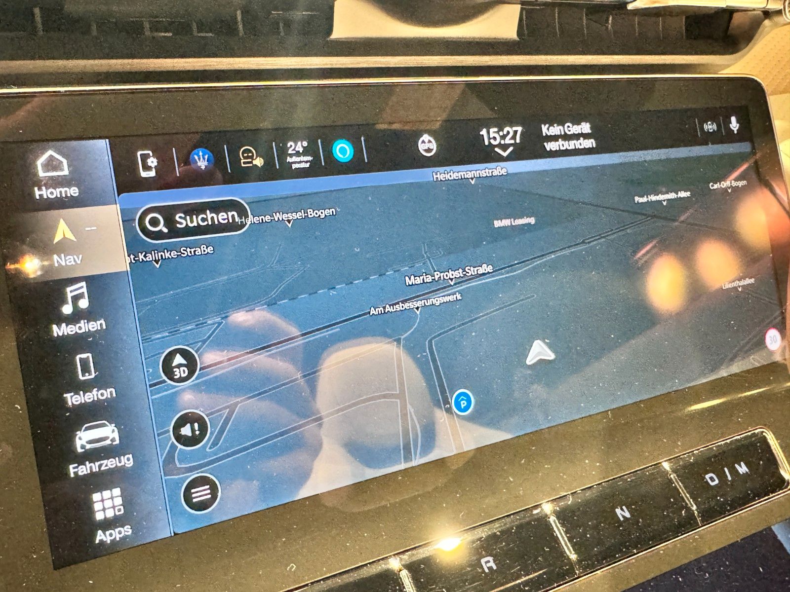 Fahrzeugabbildung Maserati GranCabrio TROFEO/ Airscarf/ Lenkradheizung