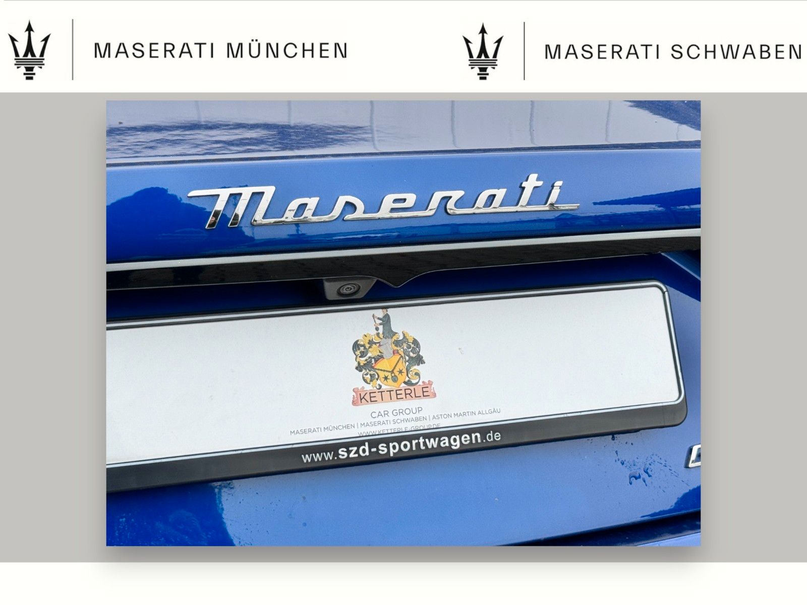 Fahrzeugabbildung Maserati Granturismo Trofeo/Vollausstattung/Garantie