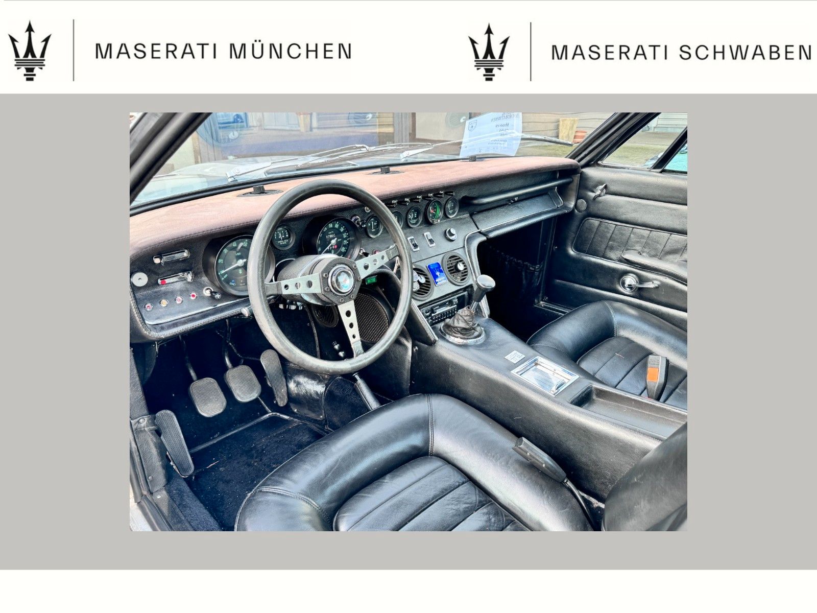 Fahrzeugabbildung Maserati Ghibli SS, Matching Numbers, EUROPAAUSFÜHRUNG