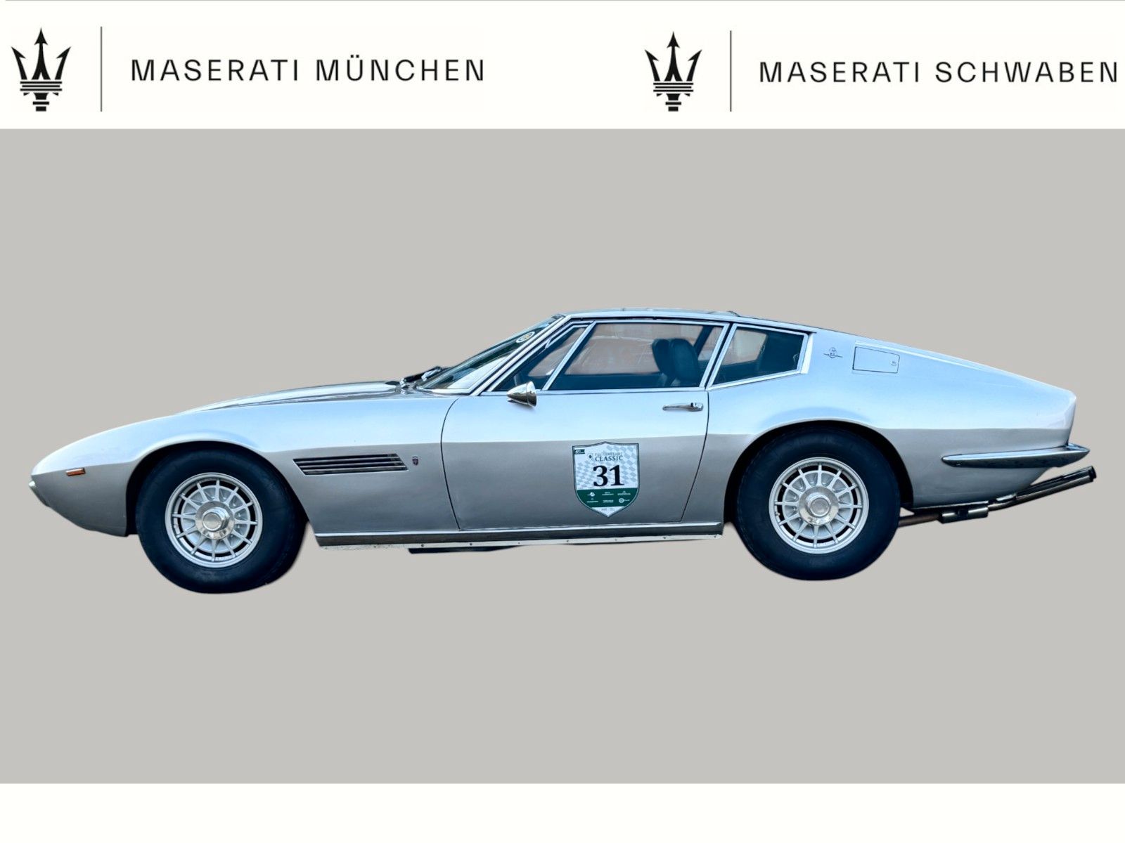 Fahrzeugabbildung Maserati Ghibli SS, Matching Numbers, EUROPAAUSFÜHRUNG