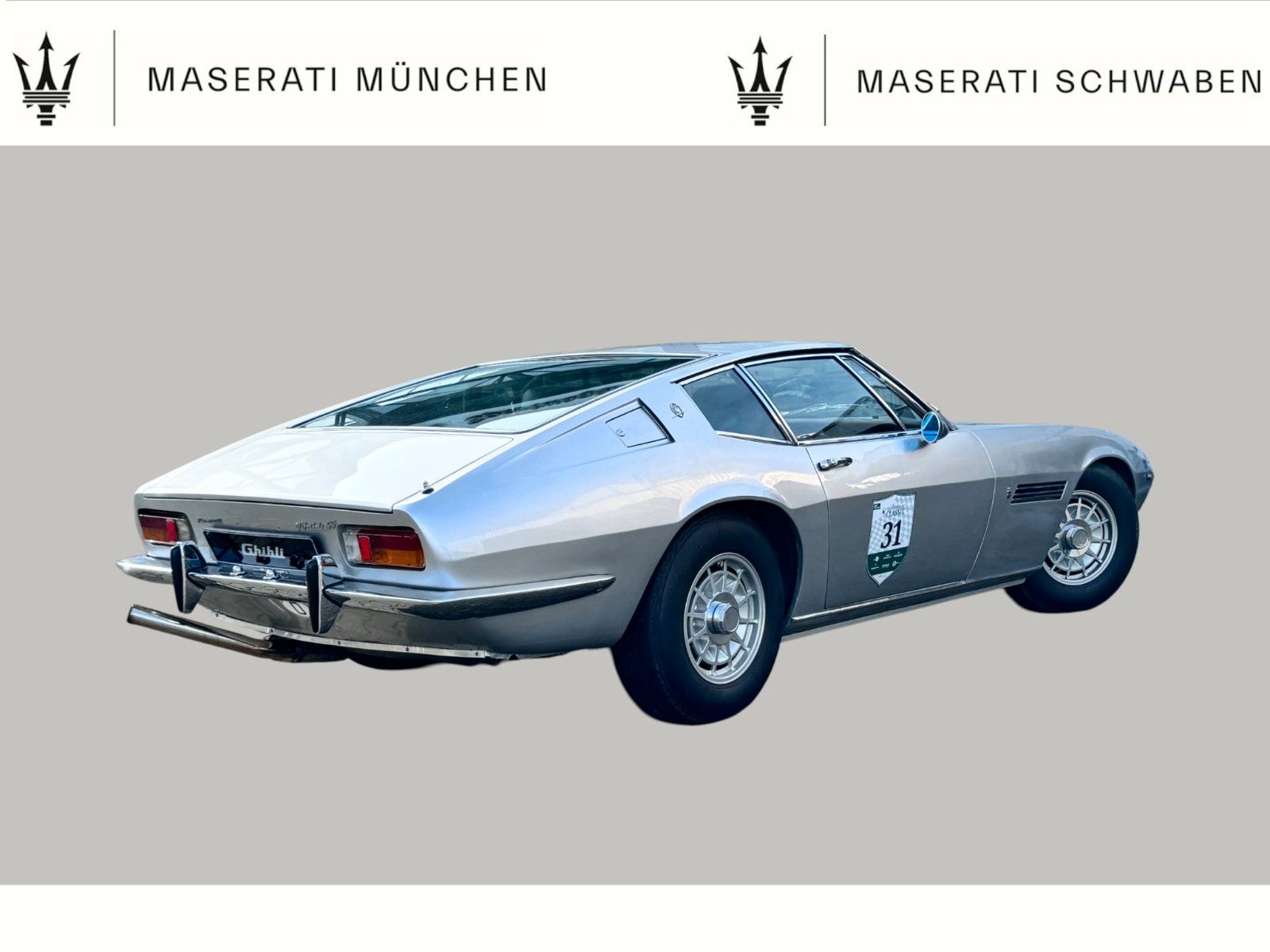 Fahrzeugabbildung Maserati Ghibli SS, Matching Numbers, EUROPAAUSFÜHRUNG