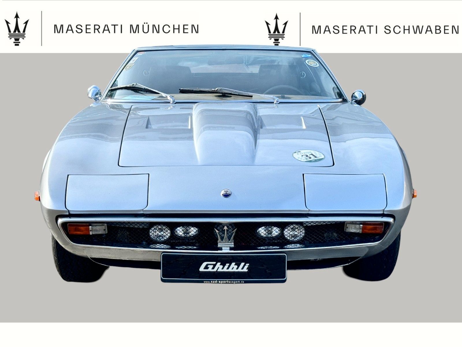 Fahrzeugabbildung Maserati Ghibli SS, Matching Numbers, EUROPAAUSFÜHRUNG