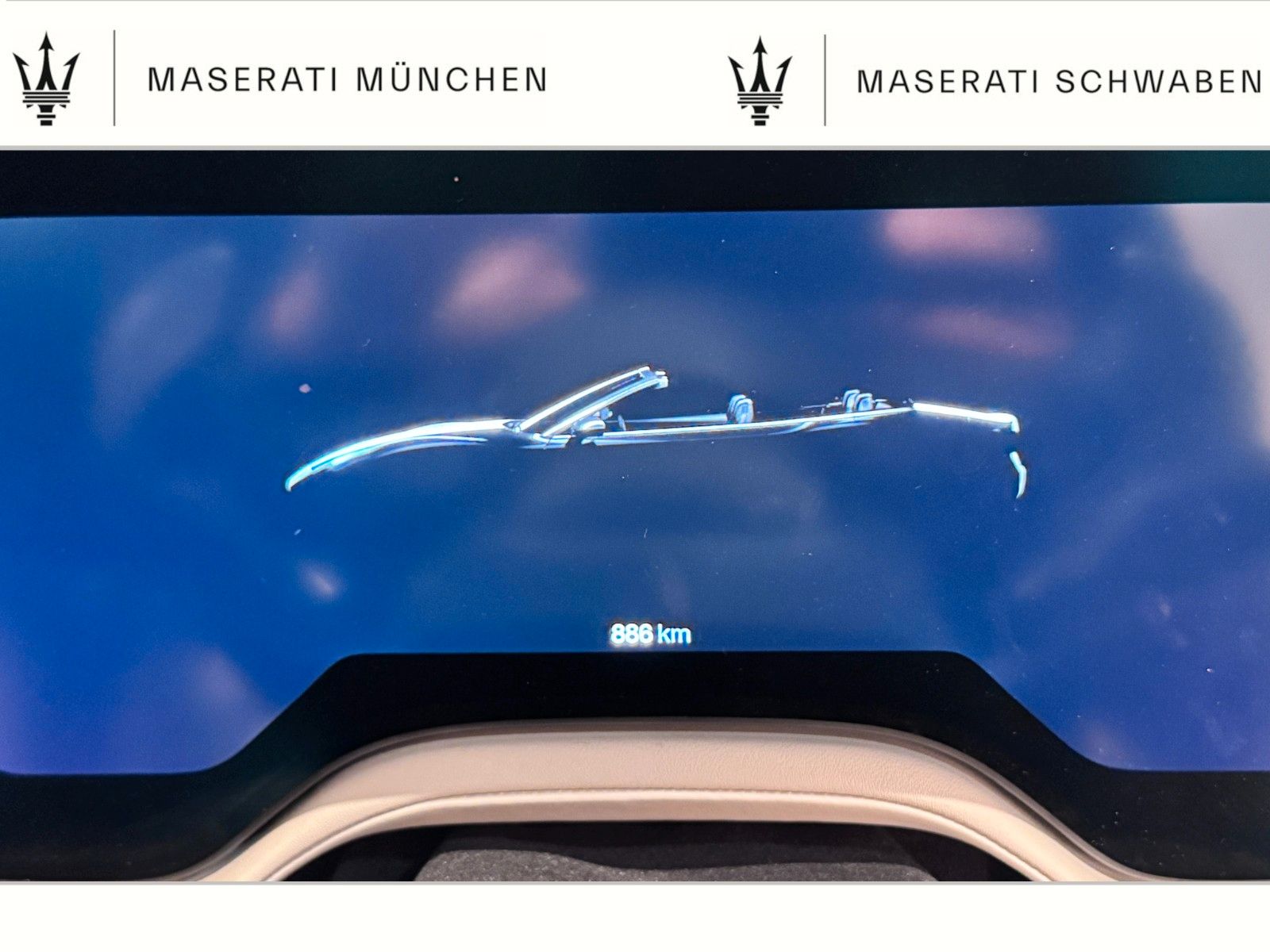 Fahrzeugabbildung Maserati GranCabrio TROFEO/ Airscarf/ Lenkradheizung