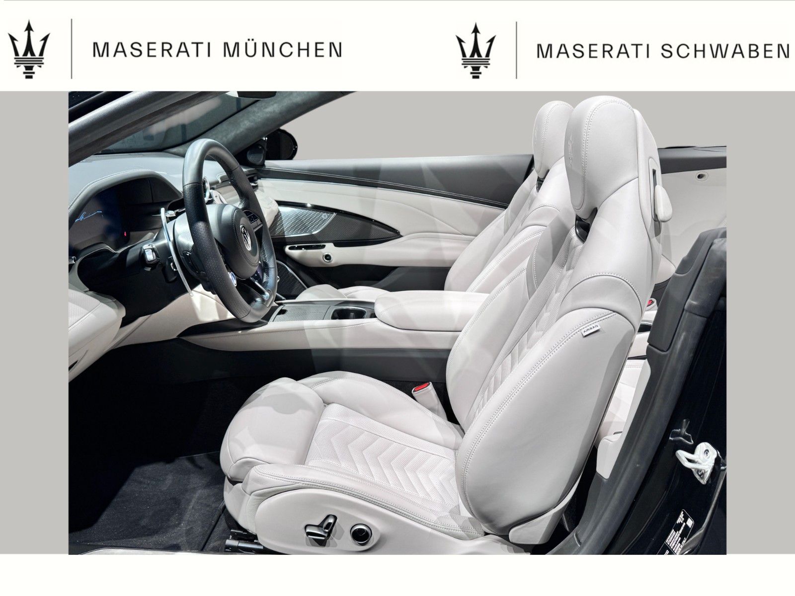 Fahrzeugabbildung Maserati GranCabrio TROFEO/ Airscarf/ Lenkradheizung