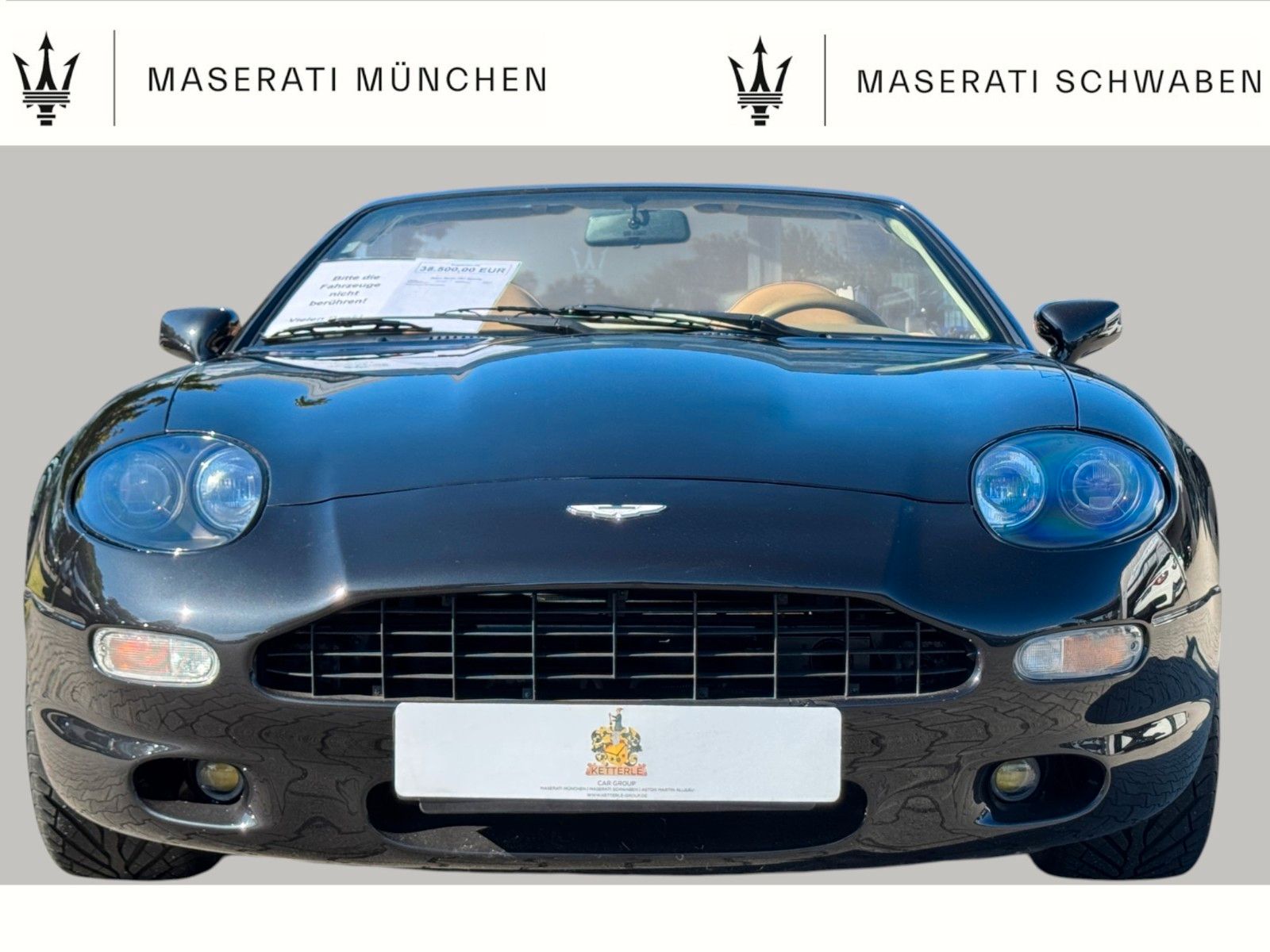 Fahrzeugabbildung Aston Martin DB7 Cabrio Automatik - Kundenvermittlung