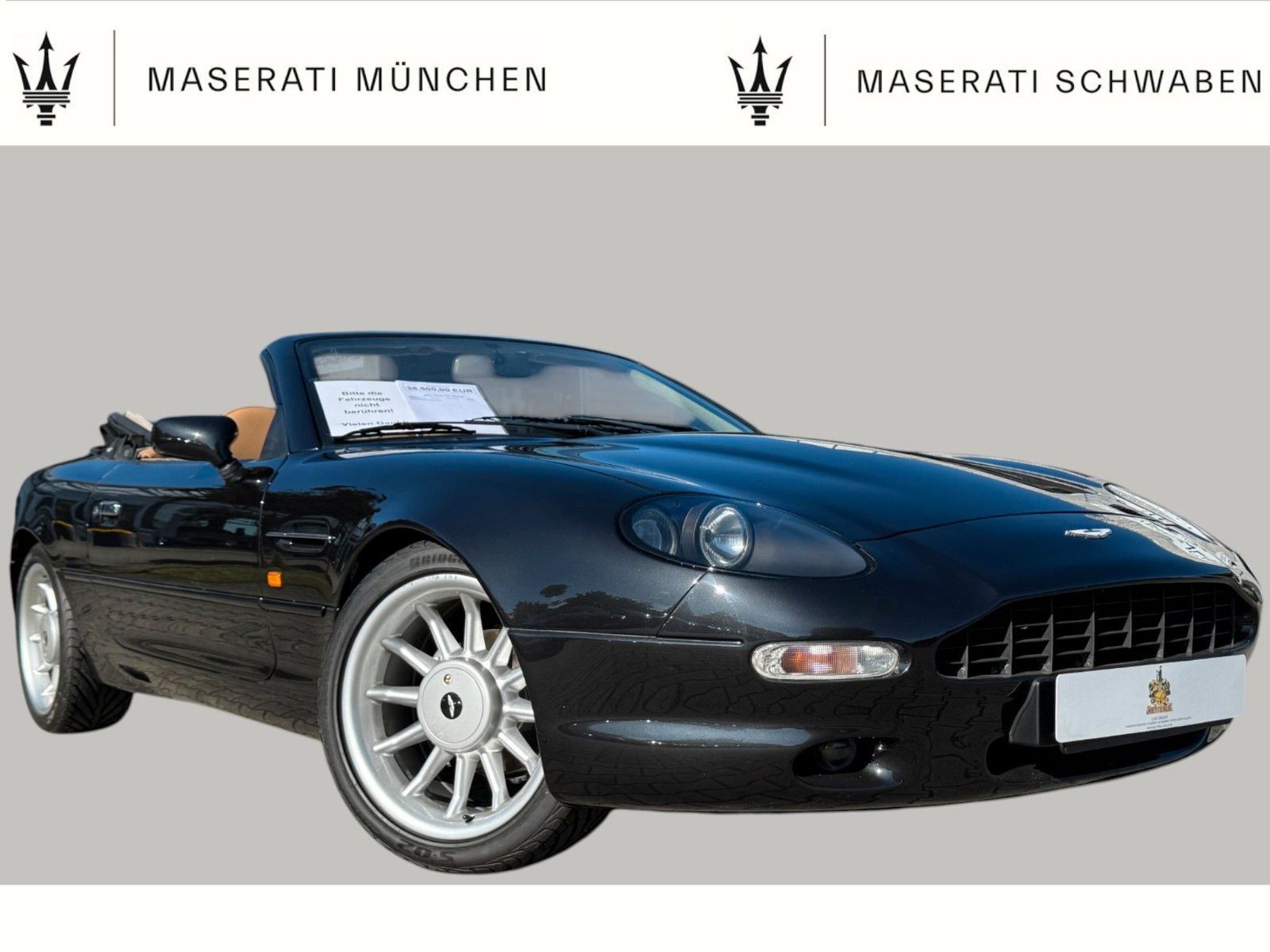 Fahrzeugabbildung Aston Martin DB7 Cabrio Automatik - Kundenvermittlung