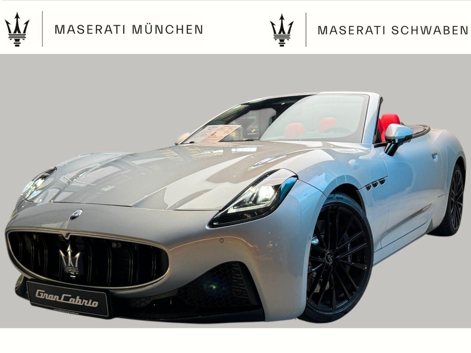 Maserati GranCabrio Modena/ MY26/ Wartung inkl/ Kofferset