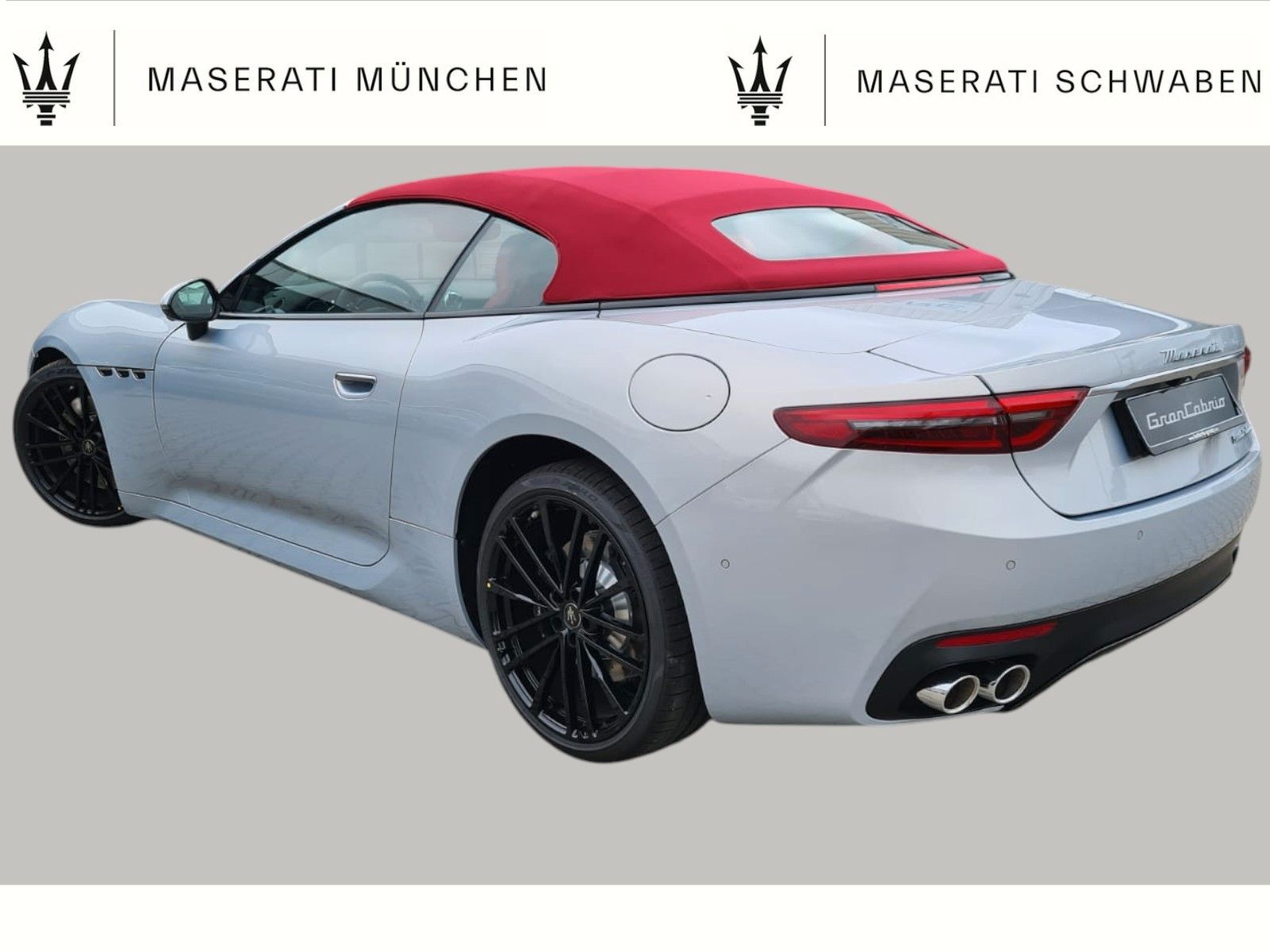 Fahrzeugabbildung Maserati GranCabrio Modena/ MY26/ Wartung inkl/ Kofferset