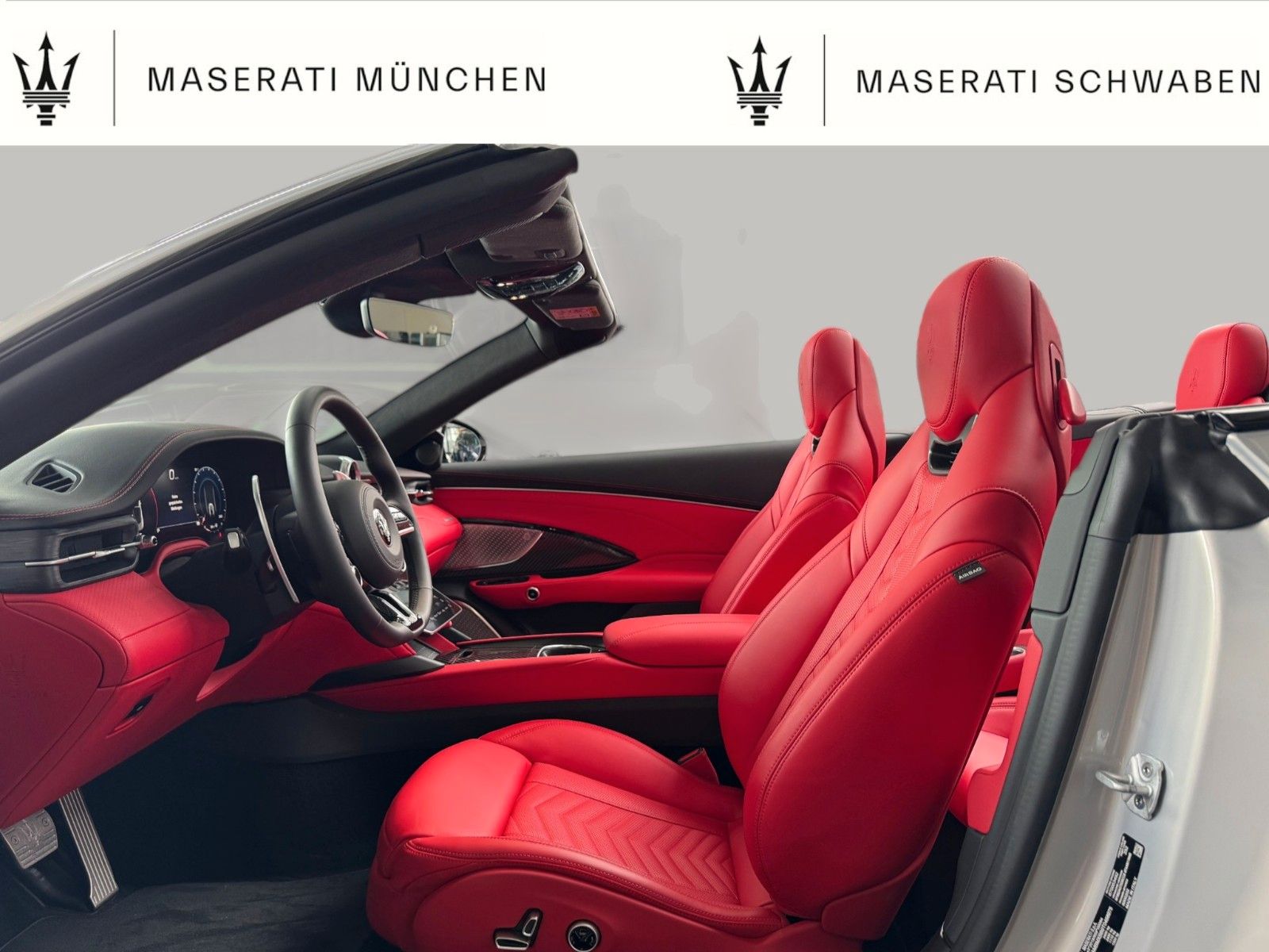 Fahrzeugabbildung Maserati GranCabrio Modena/ MY26/ Wartung inkl/ Kofferset