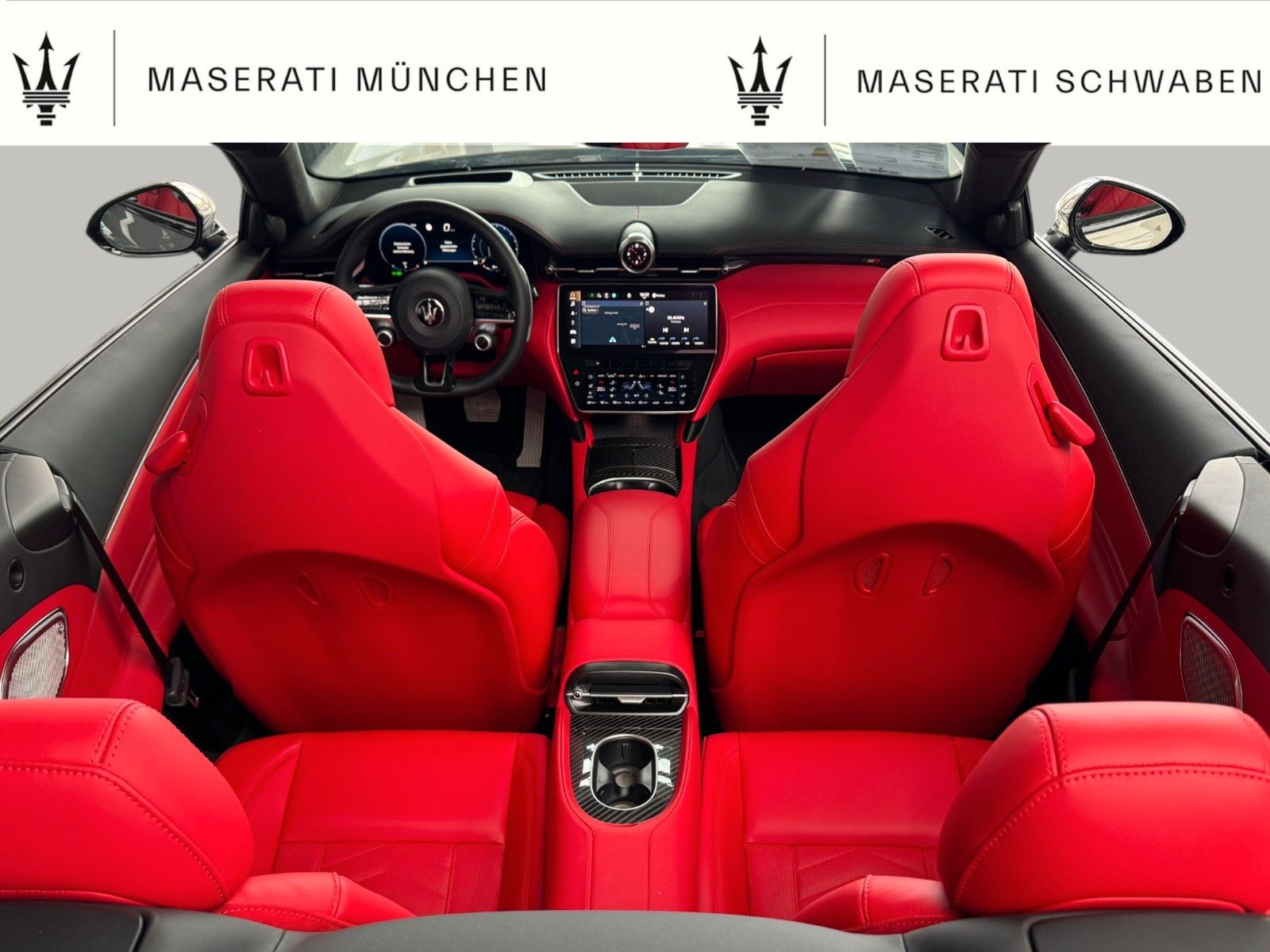 Fahrzeugabbildung Maserati GranCabrio Modena/ MY26/ Wartung inkl/ Kofferset
