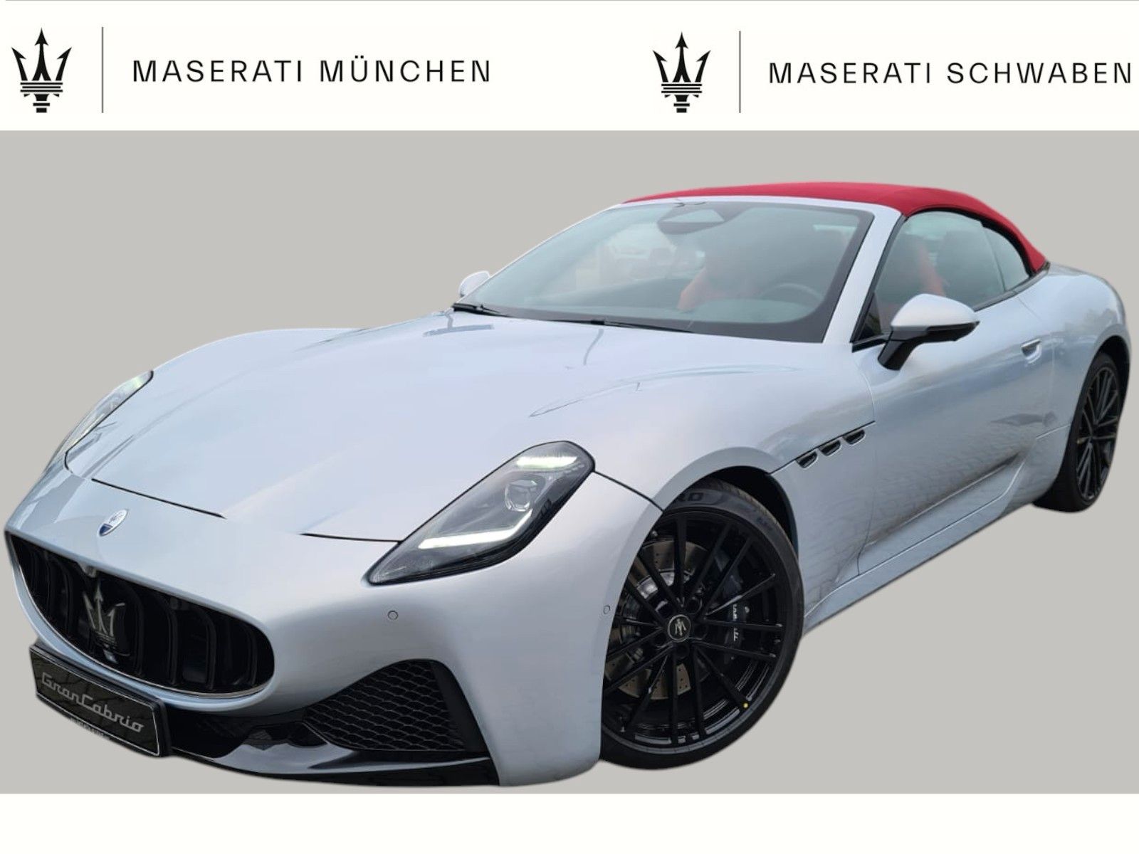 Fahrzeugabbildung Maserati GranCabrio Modena/ MY26/ Wartung inkl/ Kofferset