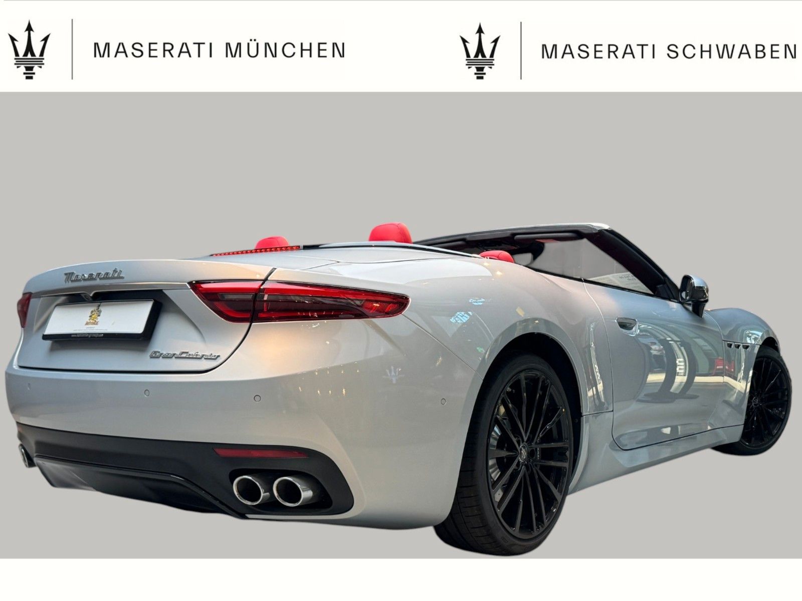 Fahrzeugabbildung Maserati GranCabrio Modena/ MY26/ Wartung inkl/ Kofferset