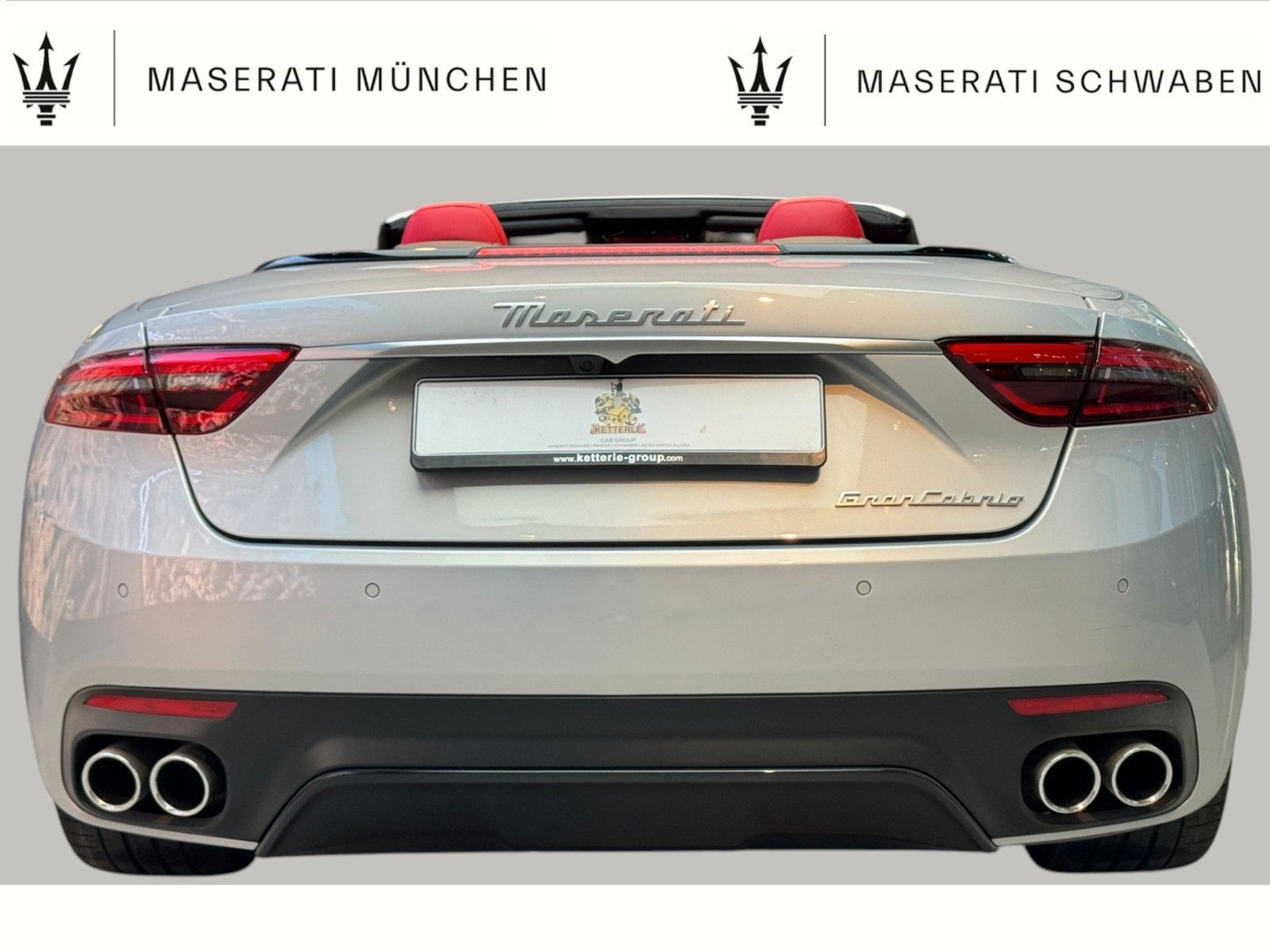 Fahrzeugabbildung Maserati GranCabrio Modena/ MY26/ Wartung inkl/ Kofferset