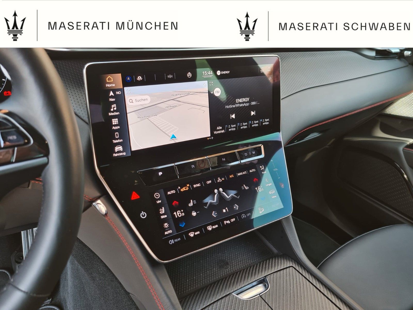 Fahrzeugabbildung Maserati Grecale/Technik, Handling, Fahrassistenzp/Pano